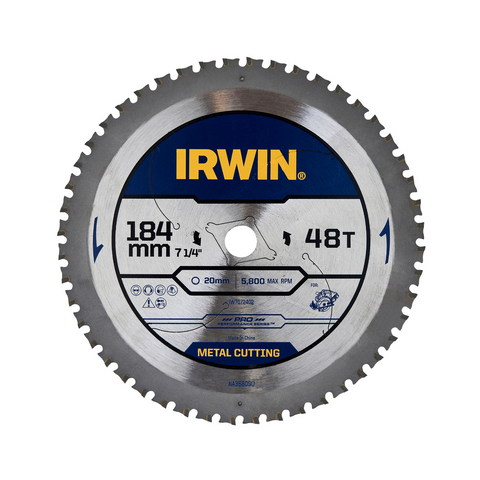 Irwin Circular Saw Blade Marathon Pro 184mm 48t - Tungsten Carbide - Durable - SuperSaverAU - view 1