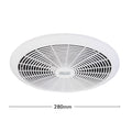 Arlec 200mm White Energy Efficient Ceiling Exhaust Fan - 220m3/hr, 4.2W, MEF20