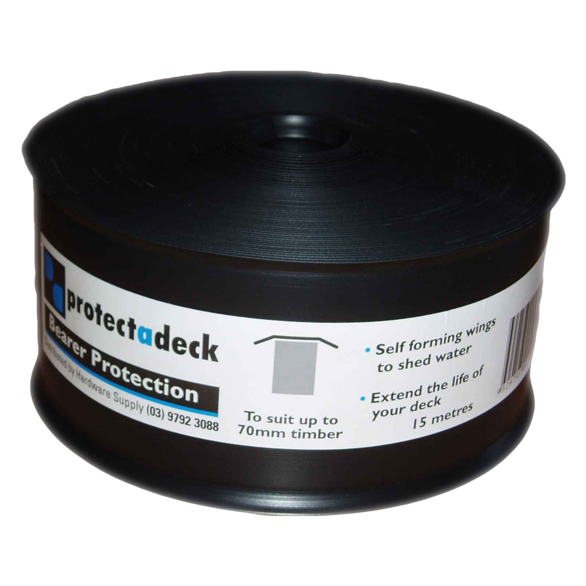 Protectadeck Bearer Protection - 70mm x 15m - PVC - UV Stabilised - SuperSaverAU - view 1