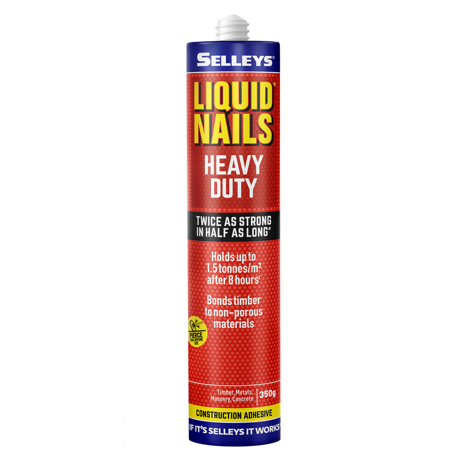 Selleys Heavy Duty Liquid Nails 350g Solvent Based Adhesive Strength - SuperSaverAU - view 1