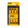 Stanley Precision Screwdriver Set - 6 Piece - ABS Plastic - Swivel Head - SuperSaverAU - view 1