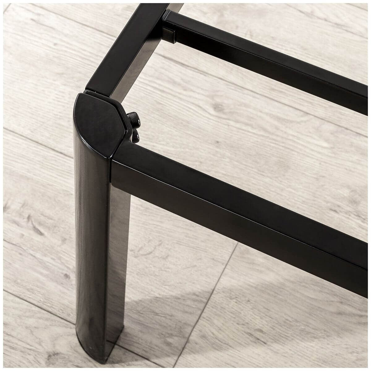 Zinus Single metal bed frame - black steel, steel slats, tool-free setup - AU-MPRC-16S