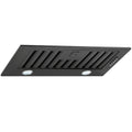 Schweigen 52cm Matte Black Undermount Rangehood - Push Button Controls, 1080m³/h - WINU-6B