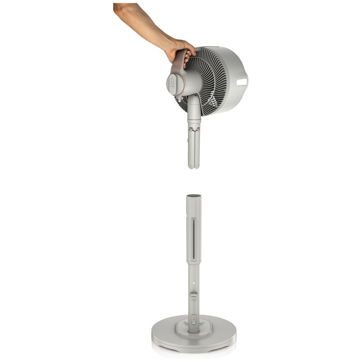 Shark FlexBreeze ProMist Misting Tower Fan - Built-in Water Tank, Oscillation, White - FA302WHANZ