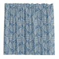 Barelli Shower Curtain - 180 x 180cm - Coral Blue - Water-Resistant - SuperSaverAU - view 1