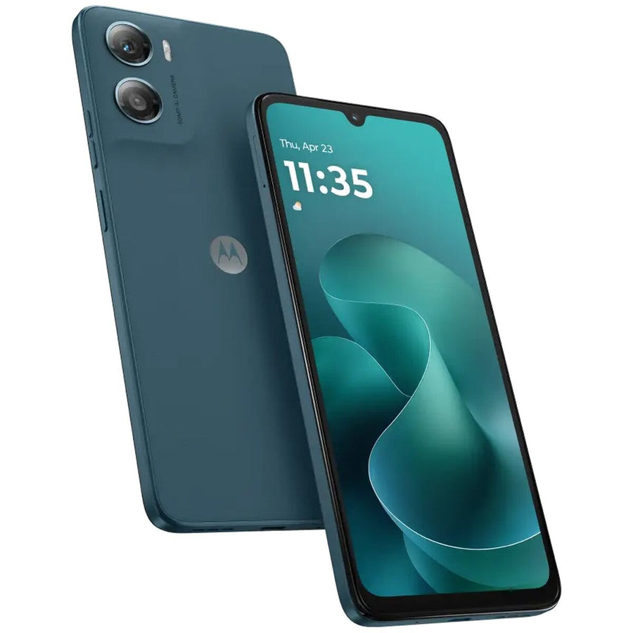 Motorola G06 64GB mobile phone - 6.88in 120Hz display, 50MP camera, 5200mAh battery, Blue - 11901346366
