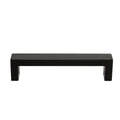 Taskmaster 128mm Black Matte Hollow Rectangle Handle - Steel - 1 Pack - SuperSaverAU - view 1