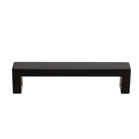 Taskmaster 128mm Black Matte Hollow Rectangle Handle - Steel - 1 Pack - SuperSaverAU - view 1