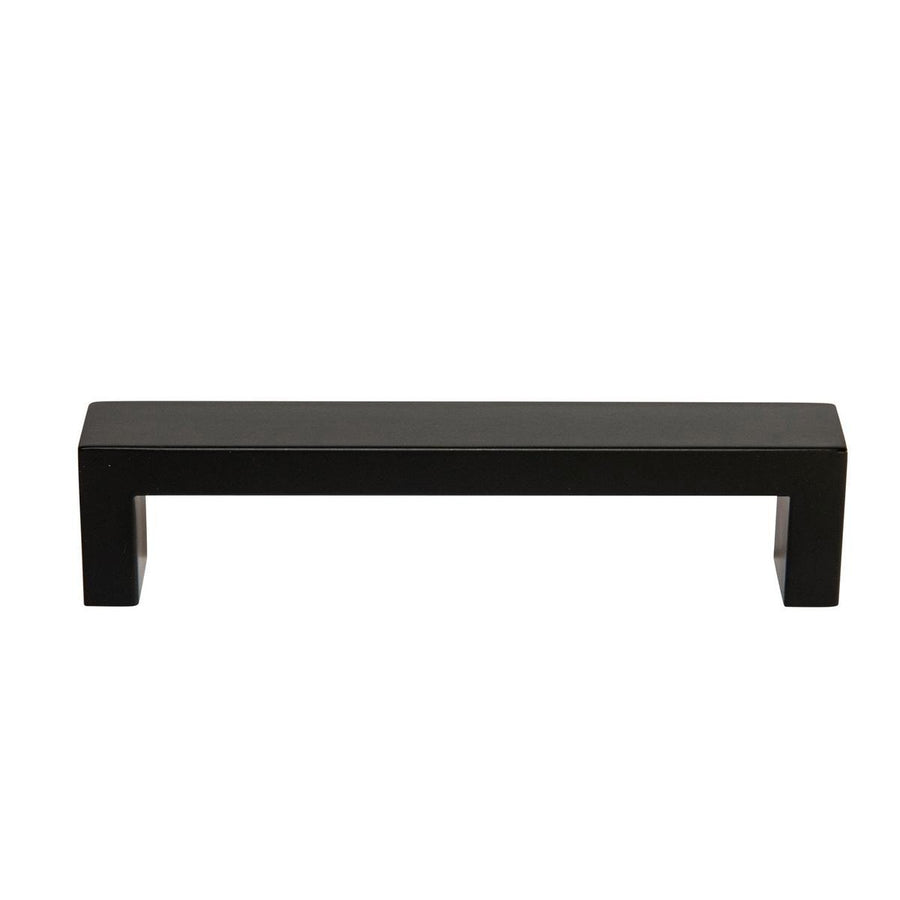 Taskmaster 128mm Black Matte Hollow Rectangle Handle - Steel - 1 Pack - SuperSaverAU - view 1