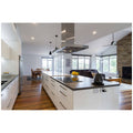 Schweigen Island Rangehood - 3200m³/h, 5 Fan Speeds - Stainless Steel, LED Lighting - IS4110SEPAK