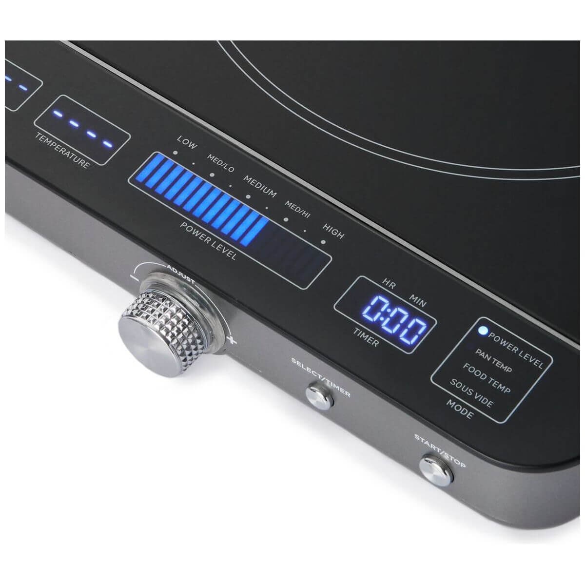 Durapres Inducto Go portable induction cooktop - 18 temperature settings, four heating modes - DPDIH700