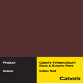 Cabot's Timbercolour Indian Red Water Based Deck & Exterior Paint 2L