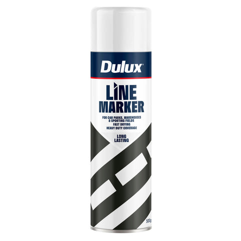 Dulux 500g White Line Marker Spray Paint