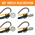 Jflex Analogue Tyre Inflator - 3-in-1 Tool - 170mm x 395mm - Durable Nylon - SuperSaverAU - view 5