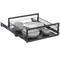 L.T. Williams Pull Out Wire Basket 54.5cm - Black - 25kg Capacity - Full Extension Runners - 9712
