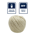 Grunt 75m Cotton Shop Twine, Natural Fibre, Weather Resistant