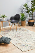 Rug Culture Century Large Power Loomed Rug 290x200cm - Multi-coloured Polypropylene - CEN911SILV290X200