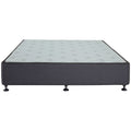 Sealy Posturepedic Queen Bed Base - Black - Pine Timber and Steel Frame - PPB-BLK-QUN