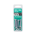 Pinnacle M8 Zinc Plated Round Head Bolts and Nuts 4 Pack - 35mm - SuperSaverAU - view 3