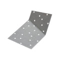 Pryda Mitre Plate - 78 x 126mm - Galvanised Steel - 45 Degree Angle - SuperSaverAU - view 1