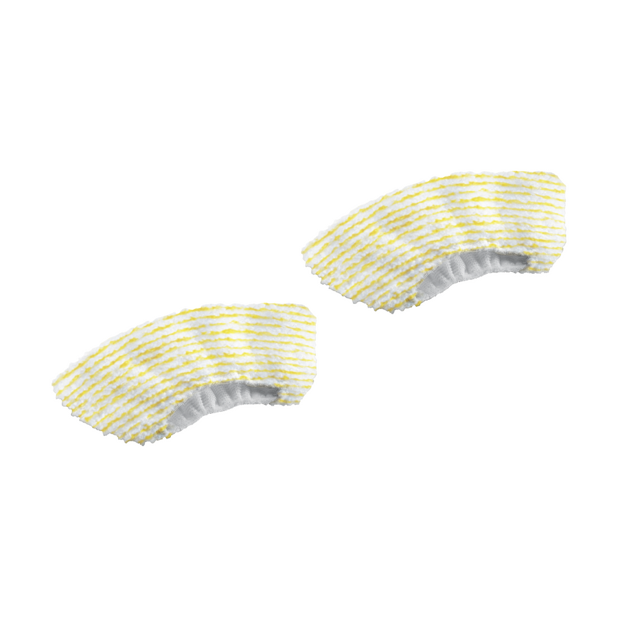 Karcher Hand Nozzle Cover Set - 2 Microfibre Covers - 90mm x 10mm x 205mm - Heavy Dirt Removal - SuperSaverAU - view 1