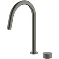 Abey Poco gooseneck pull out kitchen mixer tap - gunmetal, 5 star water rating - 8K2-GM-LF