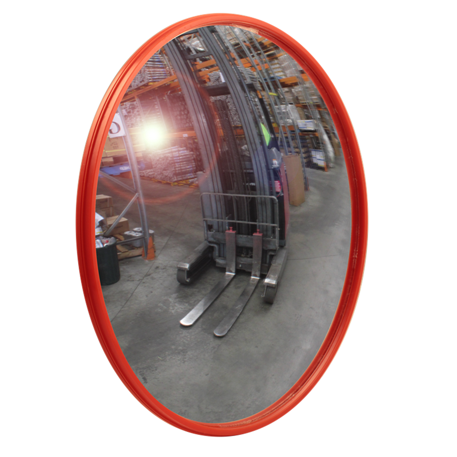 Builders Edge Safety 45cm Domed Safety Mirror - Acrylic - Impact Resistant - SuperSaverAU - view 1