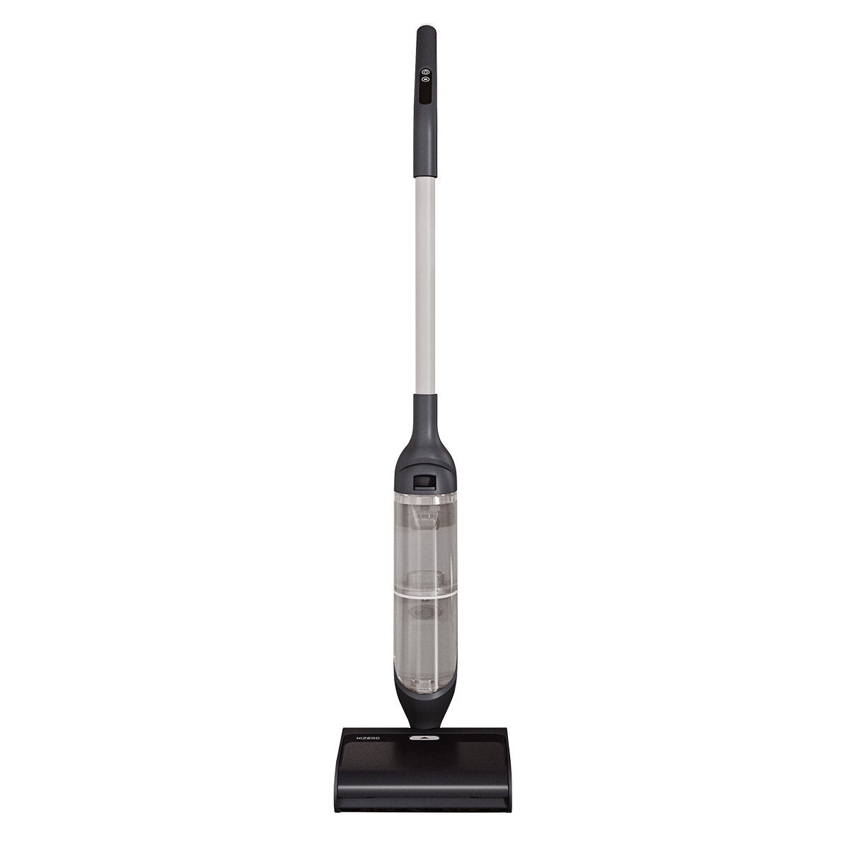 Hizero wet and dry stick vacuum - polymer roller, realtime self-cleaning, 60 minute battery life, Black - F300