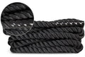 Cortex Battle Rope - 15m Long, 38mm Diameter, 13kg, High Density Nylon, Heat Shrink Grips - ROPEBATTLE3815