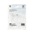 Windoware Satin Adjustable Curtain Rod Bracket - 75-95mm - Pewter - 2 Pack - Steel - Easy Installation - SuperSaverAU - view 5