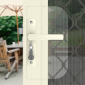 Rolltrak Keyed Hinged Screen Door Lock - 50mm - Alloy - Primrose Finish - SuperSaverAU - view 3