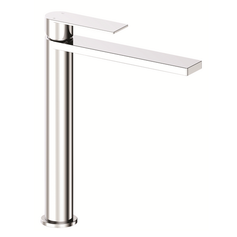 Mondella Chrome Rococo Tall Basin Mixer 6 Star WELS 4.5L/min