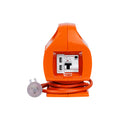 HPM 10A Electrosafe Portable Power Centre With USB Charger REPC410USB Orange