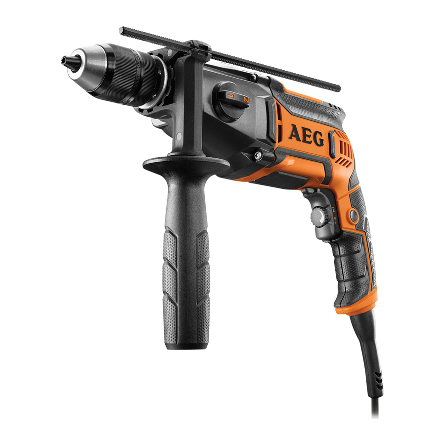 AEG 850W Percussion Drill - 13mm Keyless Chuck - Durable - High Torque - SuperSaverAU - view 1
