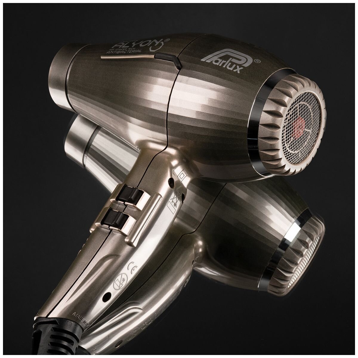 Parlux Alyon Air Ionizer Hair Dryer 2250W - Bronze - Hair Free System Filter - 150125