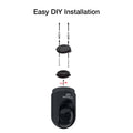 Orion Grid Connect Smart 4MP 2K Indoor Pan and Tilt Security Camera Black SC012BKHA