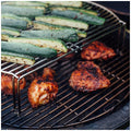 Kamado Joe Big Joe grill expander - Adds up to sixty percent more cooking area, dishwasher-safe - BJ-SCS