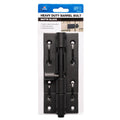 Zenith Matte Black Heavy Duty Steel Barrel Bolt
