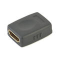 Antsig HDMI Lead Extender Adaptor - Gold Plated Female to Female Coupler, Black