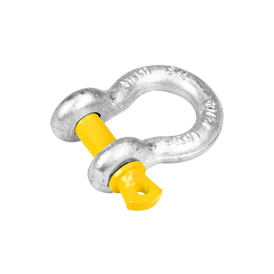 Pinnacle 10mm Galvanised Steel Bow Shackle - 1000kg Rated Rigging Shackle
