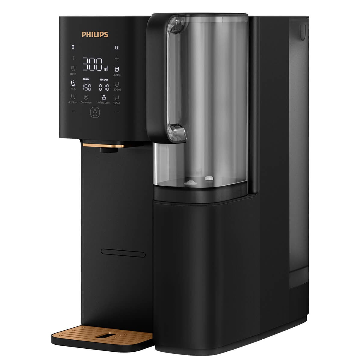 Philips RO Mineral Boiling to Ambient Water Station - Aquaporin Inside, 2100W, Black - ADD6920BK