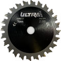 Ultra Tuff Timber Cutting Blade - 76mm - 24 Teeth - Fast Cutting Performance - SuperSaverAU - view 2