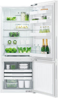 Fisher & Paykel Series 5 413L Bottom Mount Fridge - White Finish, Right Hinge, ActiveSmart - RF442BRPW6