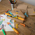 I-Create Brainstormer Kit, 60 Piece Cardboard Construction Set