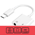 Antsig 60W USB-C Audio Adapter AP5761 - White - Fast Charging - Compact Design - SuperSaverAU - view 2