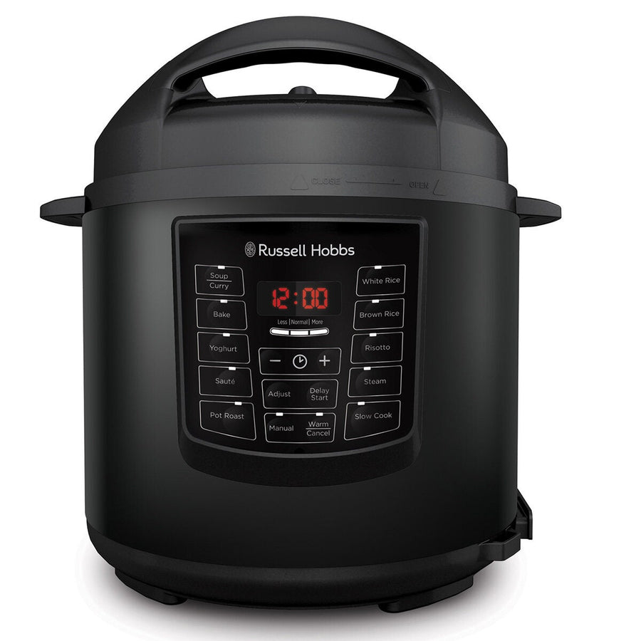 Russell Hobbs Digital Multicooker - Eleven Preset Functions, Keep Warm, Delay Start, Black - RHPC3000