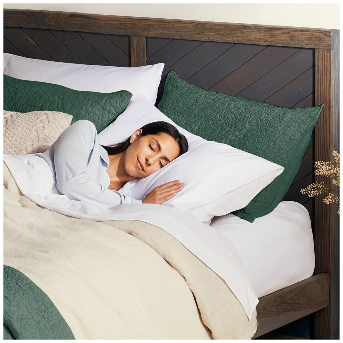 Sunbeam Sleep Perfect Wool Fleece Super King Electric Blanket - Australian Wool, Cosy Feet Heating - BLW5681