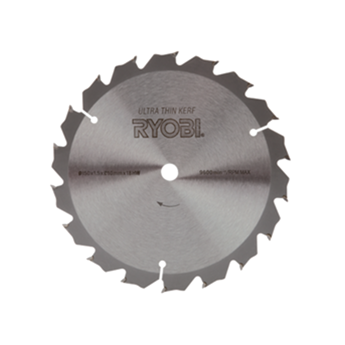 Ryobi 150mm 18T Wood Circular Saw Blade - Carbide Tip - Fast Cuts - SuperSaverAU - view 1