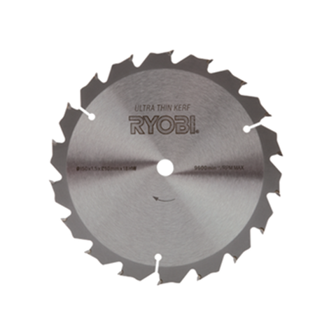 Ryobi 150mm 18T Wood Circular Saw Blade, Carbide Tip