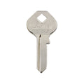 Ehi ms5r Silver Blank Key - Key Duplication - Nickel Plated Brass - SuperSaverAU - view 2